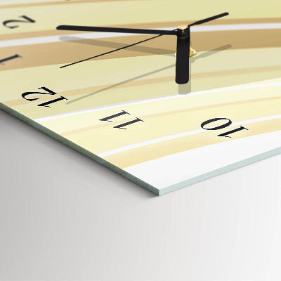Horloge verticale en verre Modèle