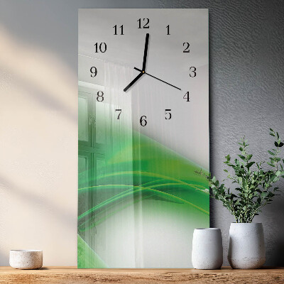 Horloge verticale en verre Modèle