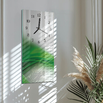 Horloge verticale en verre Modèle