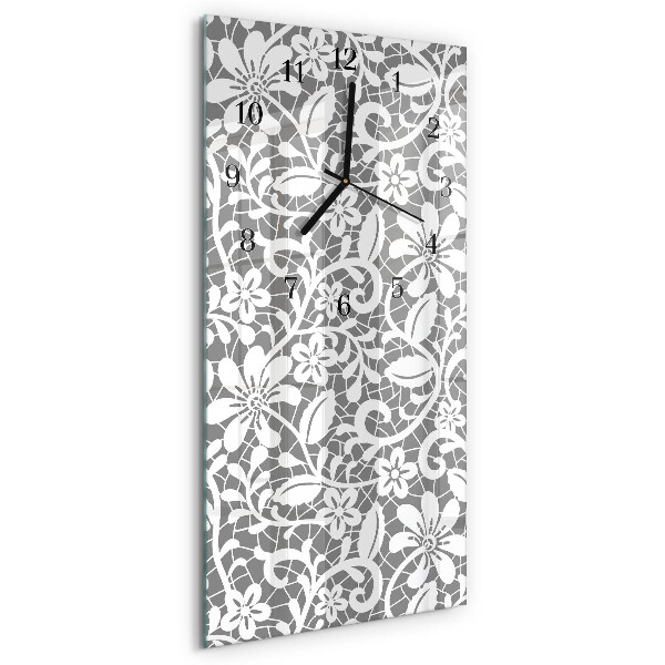 Horloge verticale en verre Modèle