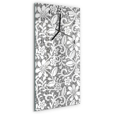 Horloge verticale en verre Modèle