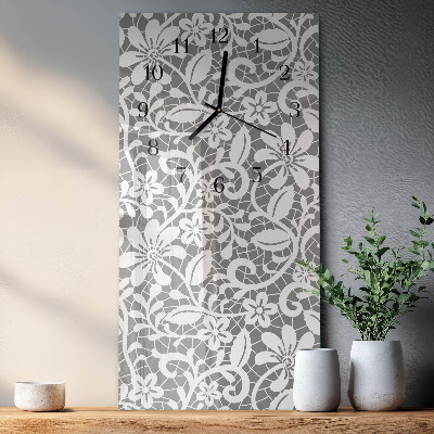 Horloge verticale en verre Modèle