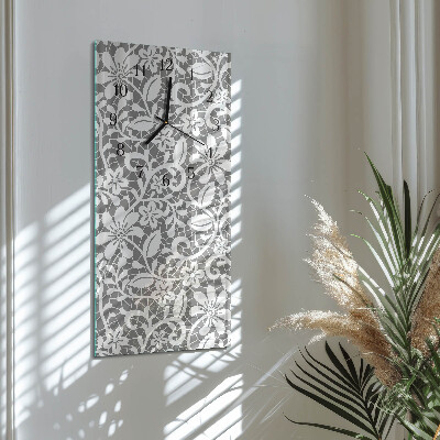 Horloge verticale en verre Modèle