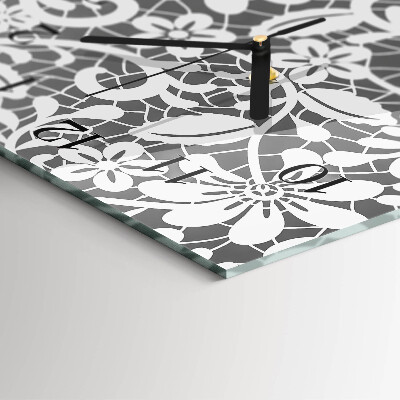 Horloge verticale en verre Modèle