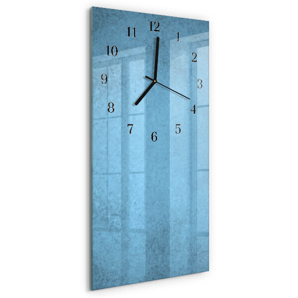 Horloge verticale en verre Modèle de glace