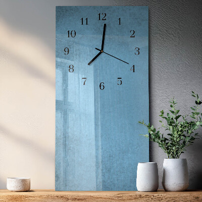Horloge verticale en verre Modèle de glace