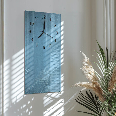Horloge verticale en verre Modèle de glace
