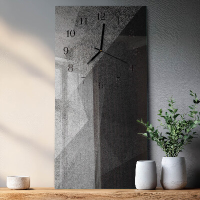 Horloge verticale en verre Modèle