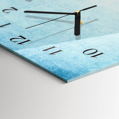 Horloge verticale en verre Modèle