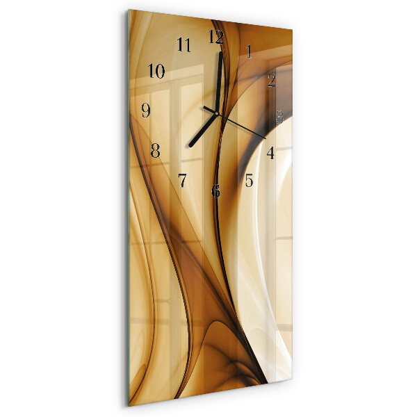 Horloge verticale en verre Modèle