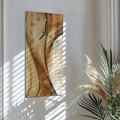 Horloge verticale en verre Modèle