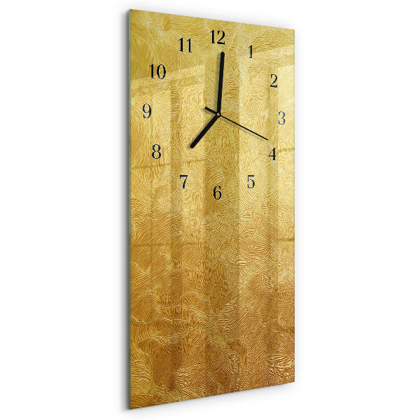 Horloge verticale en verre Modèle
