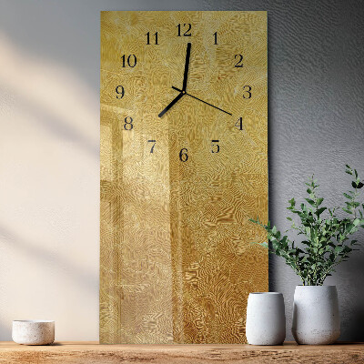 Horloge verticale en verre Modèle