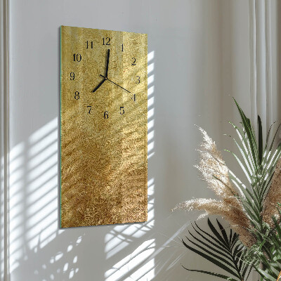 Horloge verticale en verre Modèle