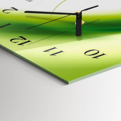 Horloge verticale en verre Modèle d'usine