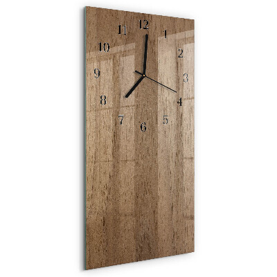 Horloge verticale en verre Tableau