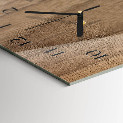 Horloge verticale en verre Tableau