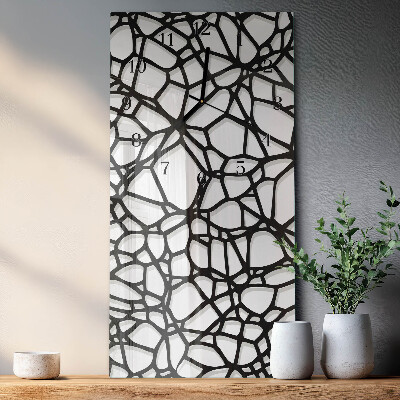Horloge verticale en verre Modèle