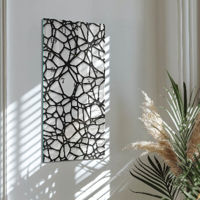 Horloge verticale en verre Modèle