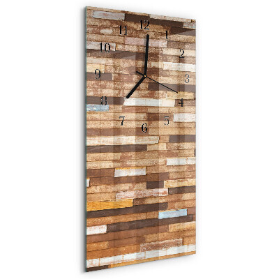 Horloge verticale en verre Blocs de construction