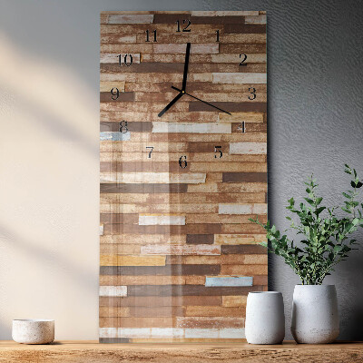 Horloge verticale en verre Blocs de construction