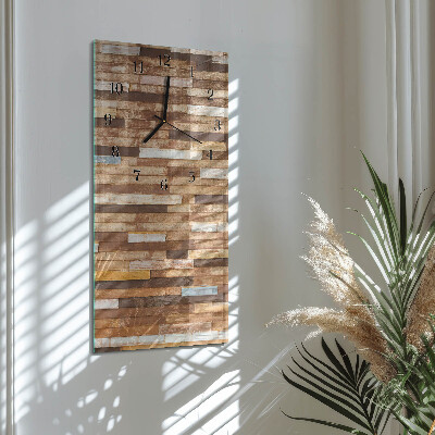 Horloge verticale en verre Blocs de construction