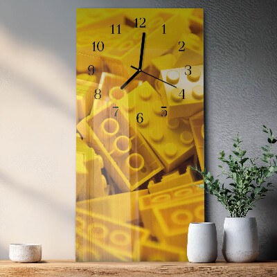 Horloge verticale en verre Jeu de construction