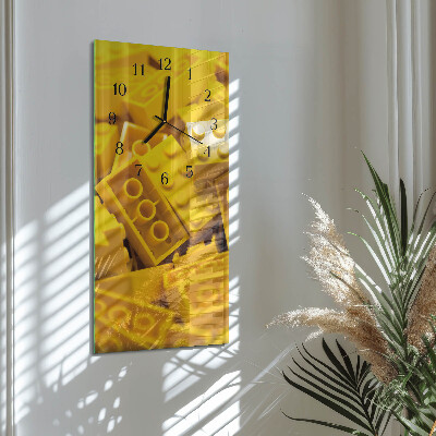 Horloge verticale en verre Jeu de construction