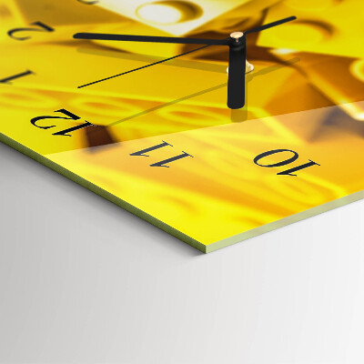 Horloge verticale en verre Jeu de construction