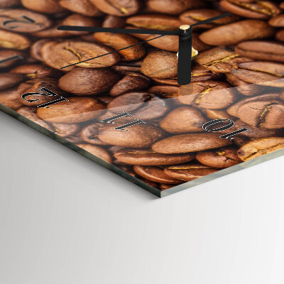 Horloge verticale en verre Haricots