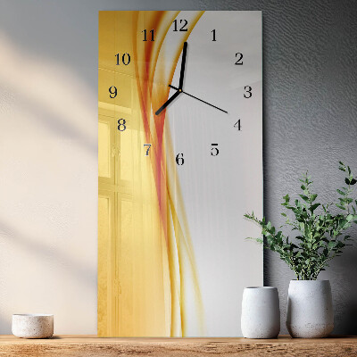 Horloge verticale en verre Modèle