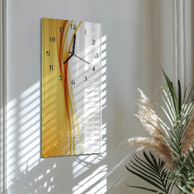 Horloge verticale en verre Modèle