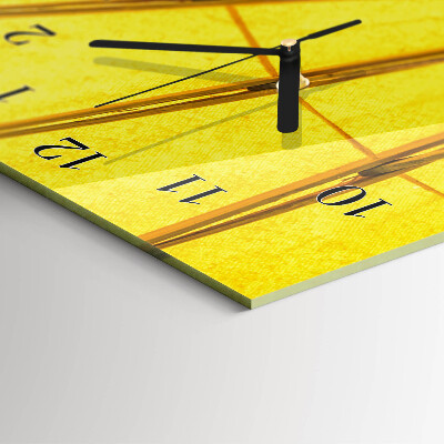 Horloge verticale en verre Parapluie