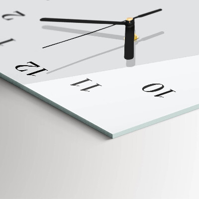 Horloge verticale en verre Arbre en fleurs