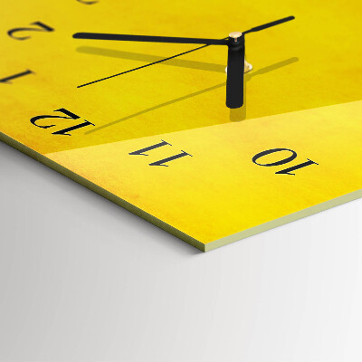 Horloge verticale en verre Tableau