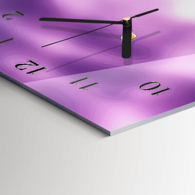 Horloge verticale en verre Modèle
