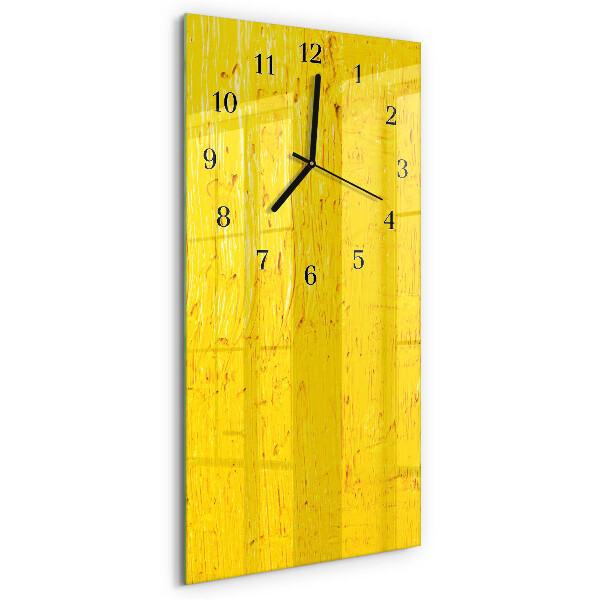 Horloge verticale en verre Modèle