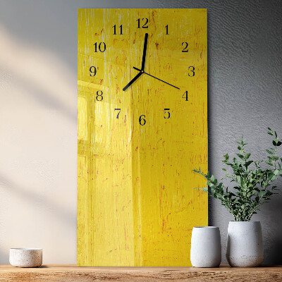 Horloge verticale en verre Modèle