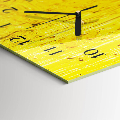 Horloge verticale en verre Modèle