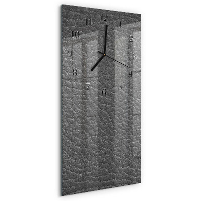 Horloge verticale en verre Fourrure