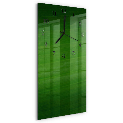 Horloge verticale en verre Modèle