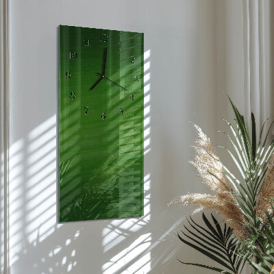 Horloge verticale en verre Modèle