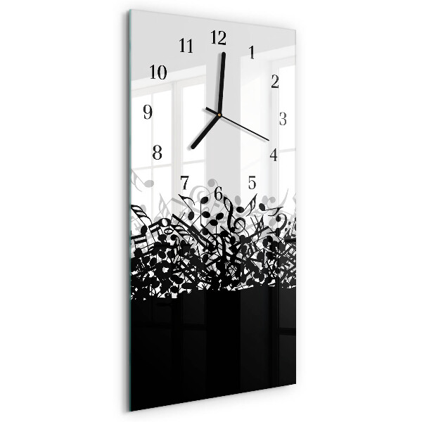 Horloge verticale en verre Diplômes