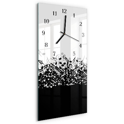Horloge verticale en verre Diplômes