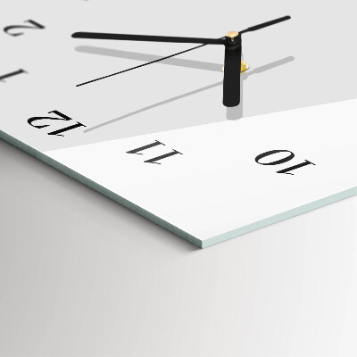 Horloge verticale en verre Diplômes