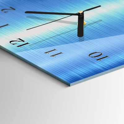 Horloge verticale en verre Modèle