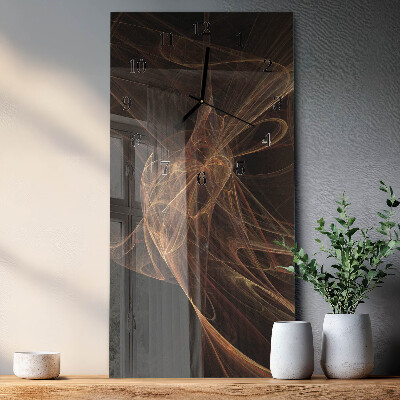 Horloge verticale en verre Modèle