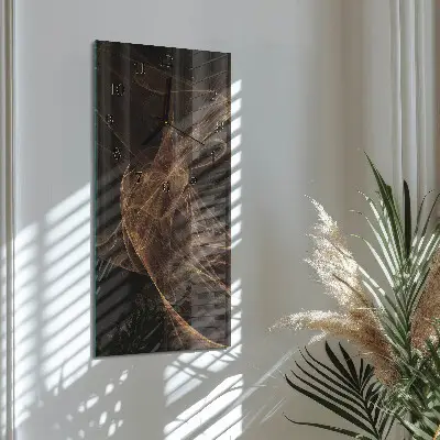 Horloge verticale en verre Modèle