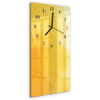Horloge verticale en verre Modèle