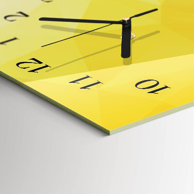 Horloge verticale en verre Modèle